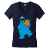 Cookie Monster Women's V-Neck T-Shirt
