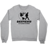 Backpacker Let's Explore The World Crewneck Sweatshirt