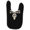 the future is female Baby Bibs