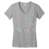 an exhaustive guide to cuts of meat Women's V-Neck T-Shirt