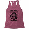 Sagittarius Hated By Many Wanted By Plenty Racerback Tank
