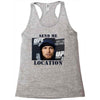 send me location khabib Racerback Tank
