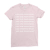 just one more level! Ladies Fitted T-Shirt