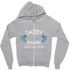 daddy shark doo doo doo Zipper Hoodie