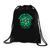 turtle power company Drawstring Bags