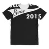 married since 2015   mens funny wedding marriage All Over Women's T-shirt