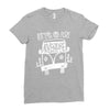 let's go an adventure (for dark color) Ladies Fitted T-Shirt