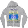 network engineer just like a re   men's Zipper Hoodie