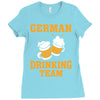 German Drinking Team Ladies Fitted T-Shirt