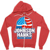 johnson hanks 2020 Zipper Hoodie