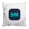swag blu Throw Pillow