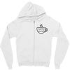 Espresso Yourself Pocket Zipper Hoodie