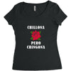 Chillona Pero Chingona Women's Triblend Scoop T-shirt