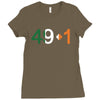 conor stop him at 49 1 Ladies Fitted T-Shirt