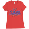 proud air force dad 2 Ladies Fitted T-Shirt