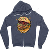 monster burger (2) Zipper Hoodie