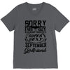 This Guy Is Taken By A Super Sexy September Girlfriend V-Neck Tee