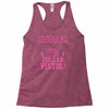 hotter than a 2 dollar pistol Racerback Tank