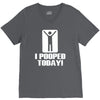novelty funny humor tee graphic V-Neck Tee