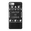 winter is coming ugly christmas sweater iPhone 7 Case