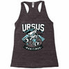 polar bear hunting Racerback Tank