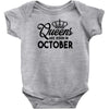 queens are born in october Infant Clothing