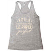 voila a quoi ressemble le papou parfait2 Racerback Tank