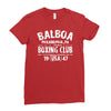 balboa boxing club Ladies Fitted T-Shirt