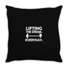 lifting the dream everyday Throw Pillow