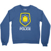 super secret police Crewneck Sweatshirt