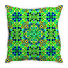 Psychedelic Bubbles Throw Pillow