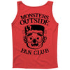 monsters outside fan club back Tank Top