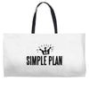 simple plan Weekender Totes