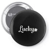 lucky Pin-back button