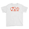 man woman geek Youth Tee