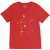 libra rainbow sign V-Neck Tee
