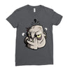 angry ogre. Ladies Fitted T-Shirt