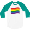 Rainbow Flag 3/4 Sleeve Shirt
