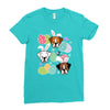 easter boxer Ladies Fitted T-Shirt