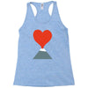 i lava you Racerback Tank