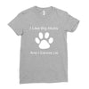 big mutts Ladies Fitted T-Shirt