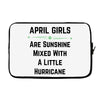 April Girls Laptop sleeve