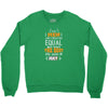 All Men Are Created Equal But Only The Best Are Born In July Youth Sweatshirt