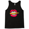bullet in mouth Tank Top