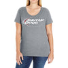 shut up doug crewneck Ladies Curvy T-Shirt