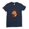 the lion 01 Ladies Fitted T-Shirt