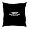 big biceps funny Throw Pillow