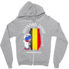 belgium national team youth 2018 fifa world cup Zipper Hoodie