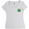 Final Space Mooncake Pocket Women's Triblend Scoop T-shirt