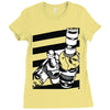 alcohol blanc Ladies Fitted T-Shirt